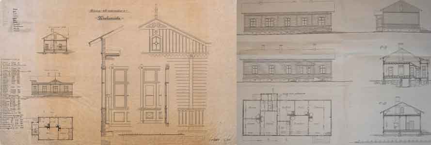 haukivuori maps 1889 and 1924
