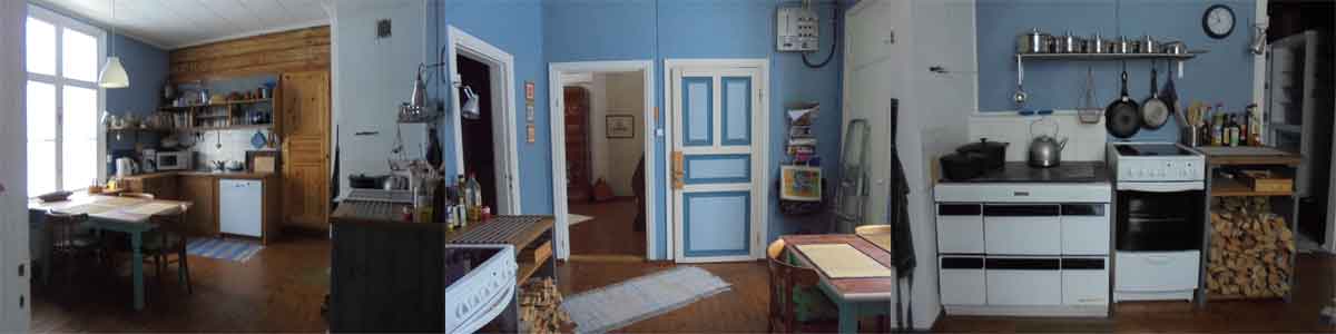 Kitchen in the railway station Haukivuori