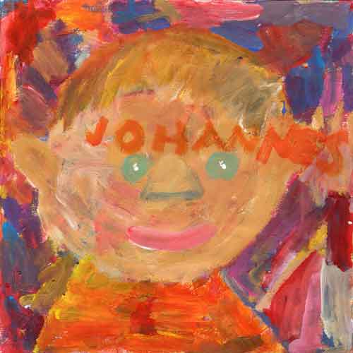 name painting by Johannes