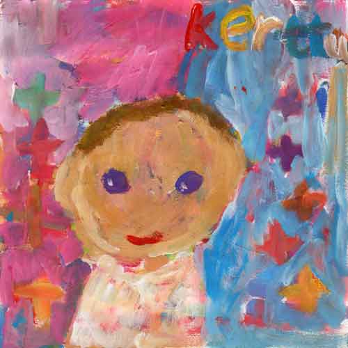 name painting by Kerttu