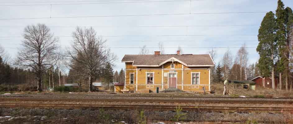hiirola railway station and yard