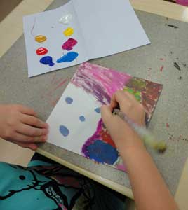 the first layer of a painting