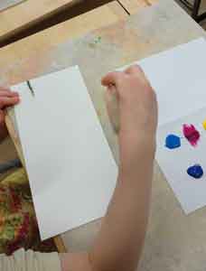 class 1 Haukivuori - painting about the Savo-rail