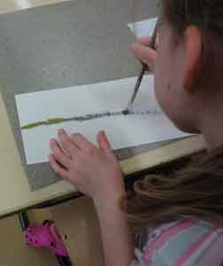 class 1 Haukivuori - painting about the Savo-rail