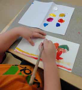 class 1 Haukivuori - painting about the Savo-rail