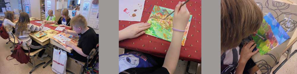 living in the past art proces class 5