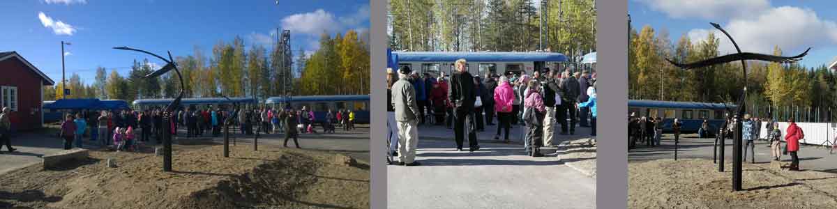 Haukivuori railway station