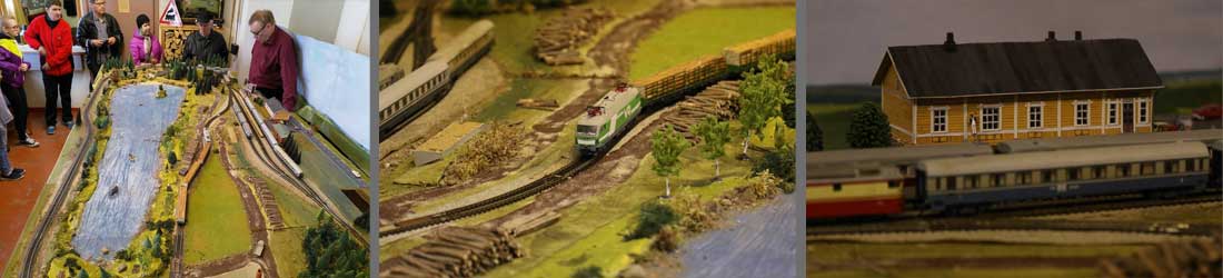 Savon Radan p�iv� train models at Haukivuori