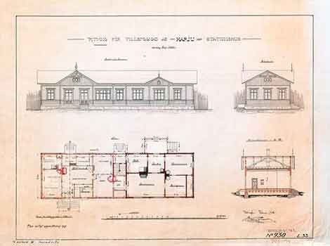 map of Harju in 1909