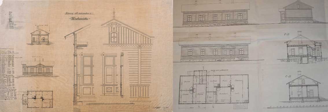 design Haukivuori railway station Knut Nylander