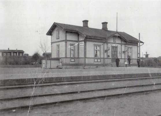 Kantala railway station in the 20ties