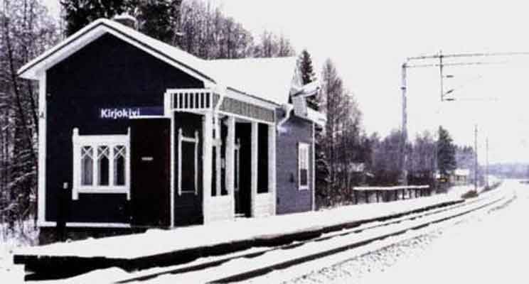 railway station Kirjokivi