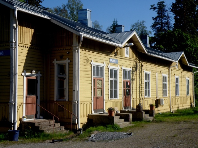 railway station Otava