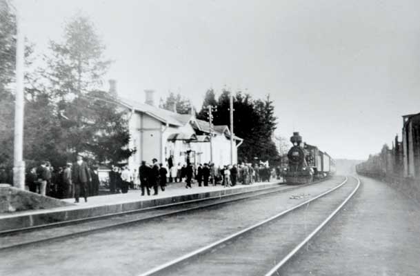 railway station otava early 1900