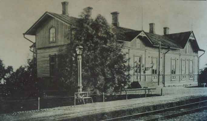 railway station Sel�np�� 1905